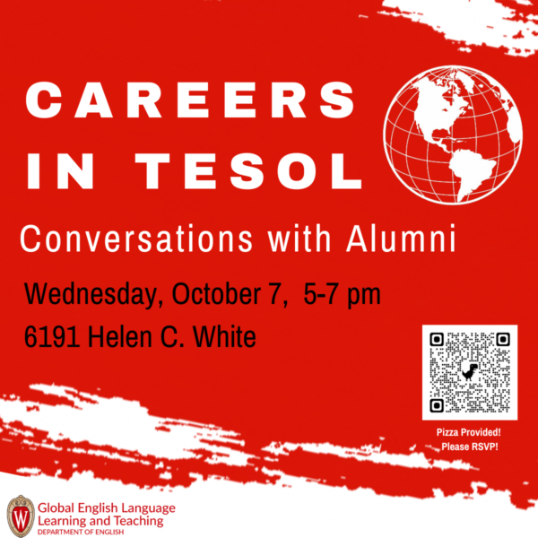 2026 Careers in TESOL Event poster
